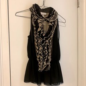 NWT Robert Rodriguez Norman Marcus Target Ruffled top